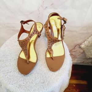 Ralph Lauren pretty kitten heel sandals